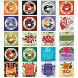 The Republic of Tea – Premium Assortment of Teas & Herbs, 40 Individually Wrapped Tea Bags