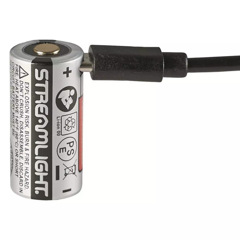 2-Pack Streamlight Rechargeable Battery CR123A 850mAh SL-B9 (20237) 300 Charges