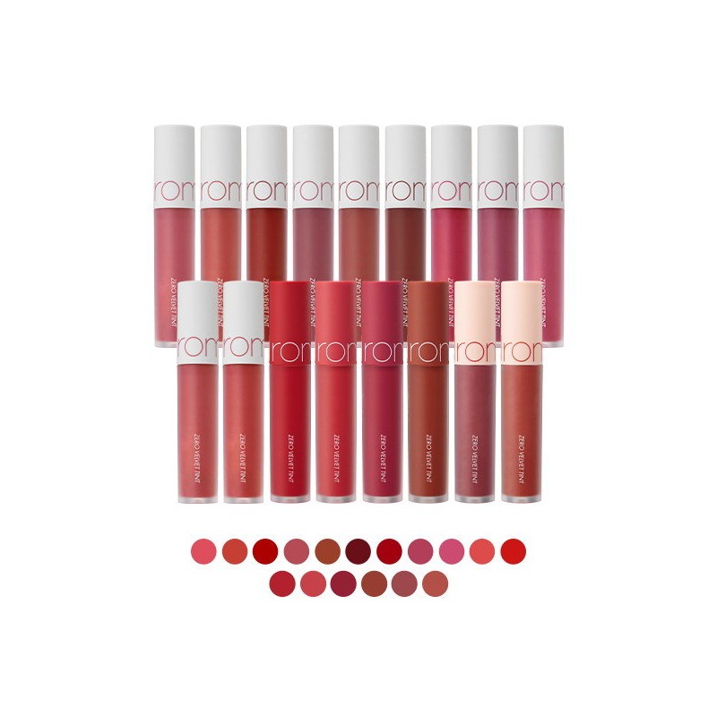 Rom&amp;Add Color Zero Velvet Tint, 16 Bunny Nude / 롬앤