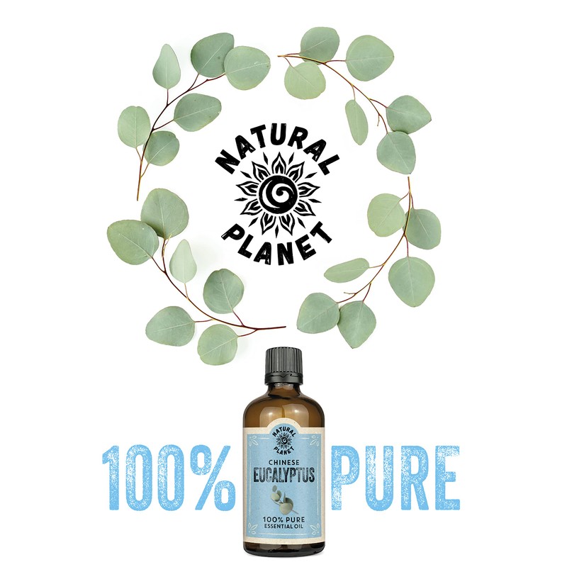 Natural Planet Eucalyptus Essential Oil Therapeutic Grade Pure, 100% Pure