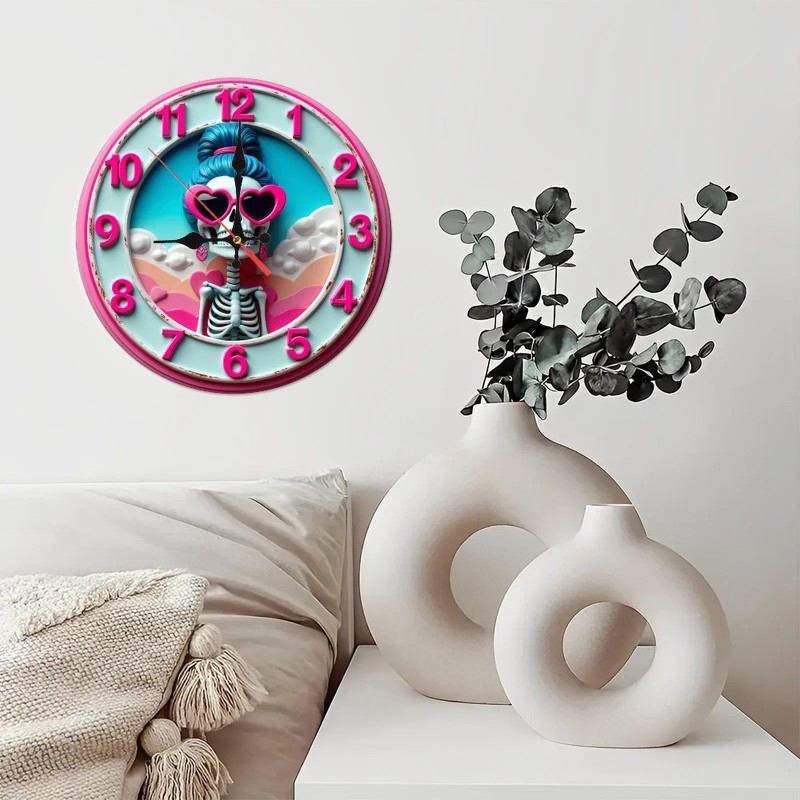 10 Inch Wood Wall Clock a Safe, Non-Controversial Giftsheet size: