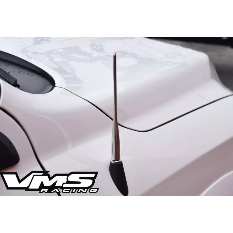 VMS Silver Spike Antenna 9 inch for Chevy Silverado and