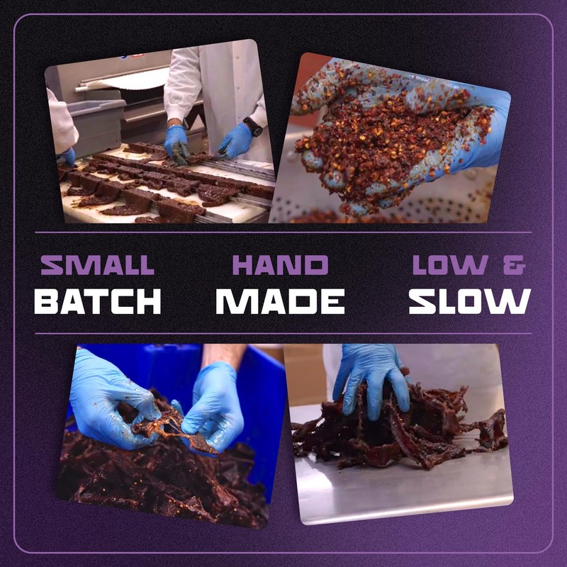 MaxJerky Sichuan Chili Crisp Chicken Jerky, 27.5 Grams of Protein,