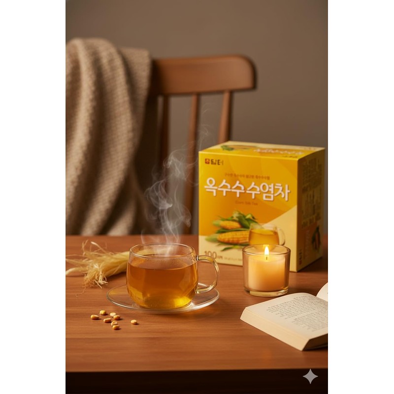 Damtuh Corn Silk Tea – Nutty & Refreshing, Caffeine-Free Herbal