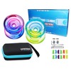 Responsive Yoyo K2 Crystal Blue-Yellow + Pink-Purple, Dual Purpose Yoyo