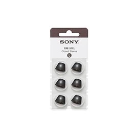 Sony Closed Sleeve for The CRE-E10 Self-Fitting OTC Hearing Aid, Large CRE-S1CL,Black