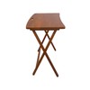 American Trails Arizona Folding Table with Solid American Hardwood -
