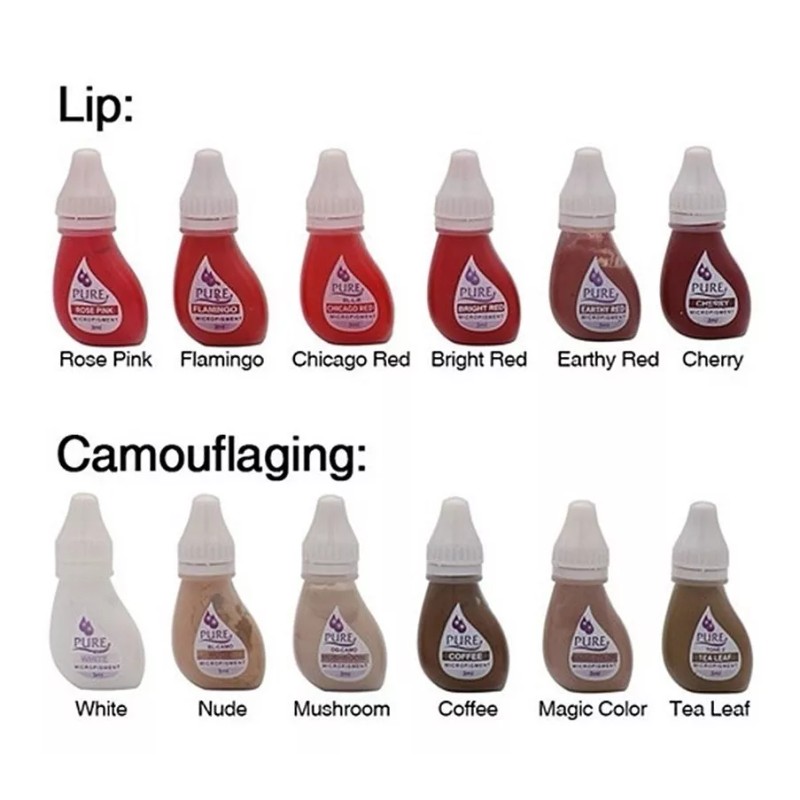 Biotouch 4 Pz Pigmento Pure Combinado Biotouch 100% Original