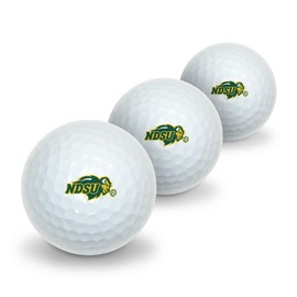 GRAPHICS & MORE North Dakota State University Novelty Golf Balls 3 Pack
