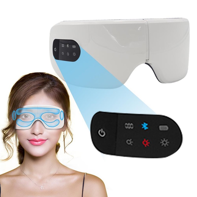 Electric Eye Massager Heating Vibration Massage Smart Eye Massager Eye