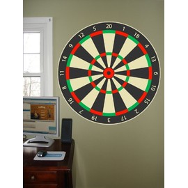 Dart Board Wall Decal Cutout