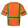 Sicalobo High Visibility Vest with Pockets Zipper for Men Women