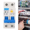 Air Circuit Breaker with Leakage Protector Dual Handle DIN Rail