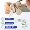 VisClear Lens Wipes for Eyeglasses, 100 counts, Extra Moist Individually