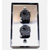(2) Two Single Wall Plates w/Dual Genuine Neutrik NCJ6FI-S Combo