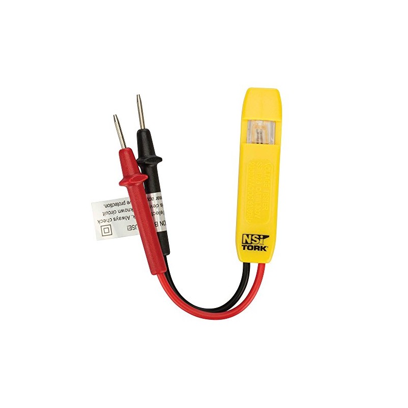 NSi Industries TES-111 Twin Probe Voltage Tester, 80-250 VAC,Neon