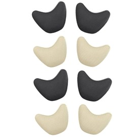Baluue 4 Pairs Toe Infilled Pad High-heeled Shoes Tip Pad Insoles for Heels High Heel Toe Cushion Toe Protective Pad High Heel Toe Inserts Shoe Plugs Toe Protector Inserts Sponge
