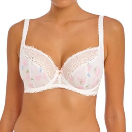 Freya Women's Daydreaming Underwire Plunge Bra, Flora White, 32E