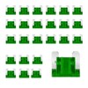 HQRNYP 25PCS 30 Amp Low Profile Mini Car Fuses, Automotive