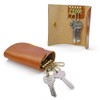 Key Case Leather Tochigi Leather Genuine Leather Fashion 4 Row