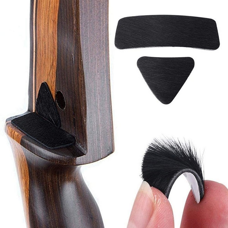 DONGKER 4Pcs Arrow Rest Pad, Recurve Archery Arrows Rest Sticker
