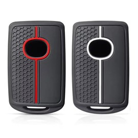Genérico Funda para Llave Mazda 2, 3, 6, Mazda CX-30, Mazda MX-30, Mazda CX-9, Mazda CX-5, Mazda CX-8 y Mazda MX-5 4 Botones. Protector Carcasa para L