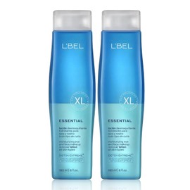 L'BEL - Essential Loción Desmaquillante Bifásica 2 uds x 125 ml, Remueve Maquille, a Prueba de Agua, Cuida la Piel, para Ojos, Rostro y Labios, Todo Tipo de Pieles, Piel Fresca, Suave e Hidratada