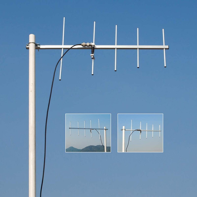 TWAYRDIO High Gain Yagi Antenna, UHF 70cm 9dBi Outdoor 100W