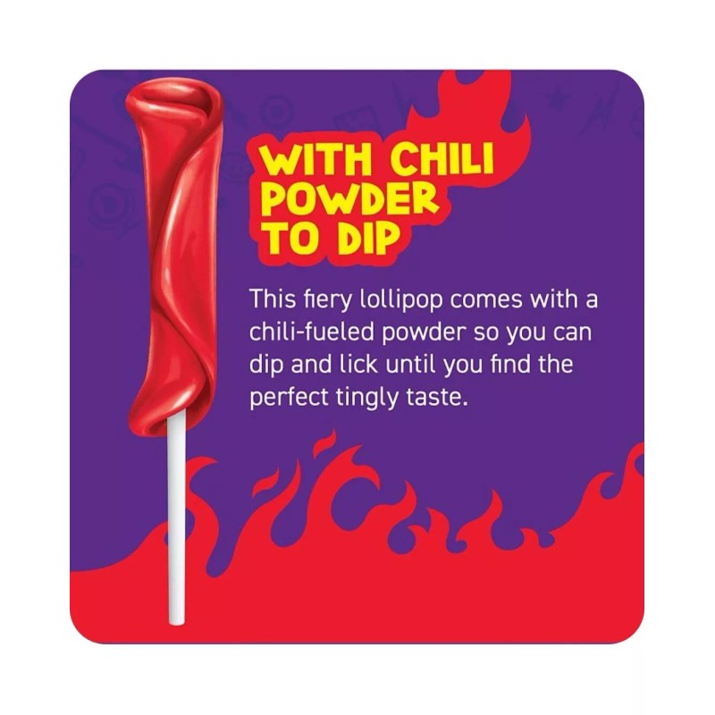Vero Takis Lollipop Vero Chamoy w/ Chili Powder Dip Candy