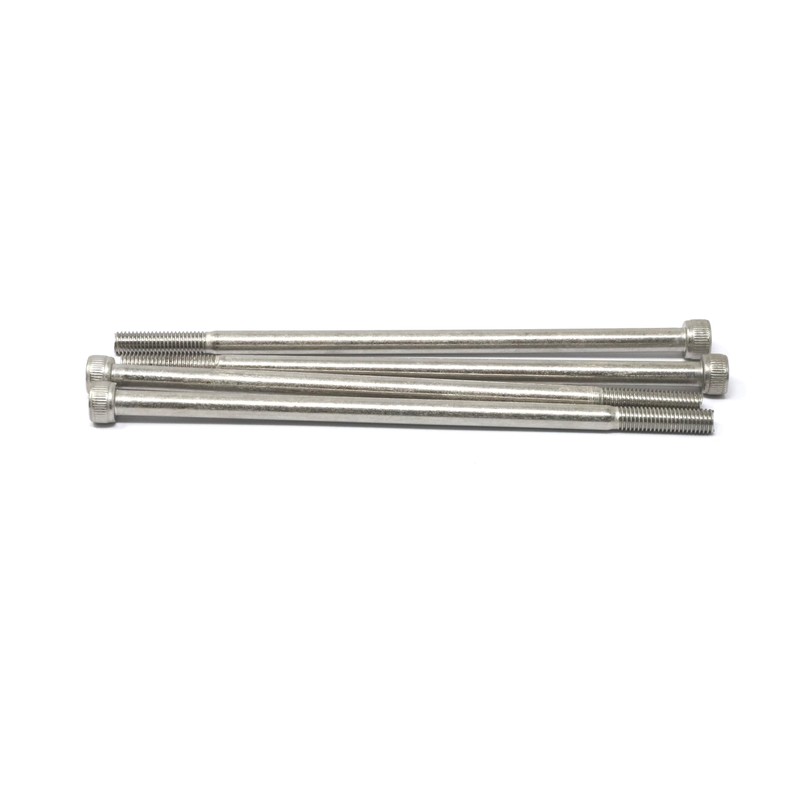 iexcell 4 Pcs M8 x 185mm Partially Threaded Thread Pitch