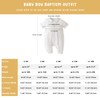 Booulfi Baby Boy Clothes 0-3 Months Christening Outfits For Boys