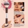 Set 8pzs Brochas De Maquillaje Profesional Suave De Doble Punta