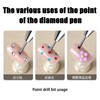 Dual-Ended Rhinestone Applicator Pen & Picker Tool for Nail Art