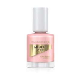 Max Factor Miracle Pure Nail Colour 202 Natural Pearl Vegan Nail Polish Long Lasting Quick Dry 12ml