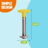Tasty Pineapple Slicer, Stainless Steel with Non-Slip Handle, Cores &