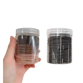 200PCS Hair Rubber Bands for Thick or Thin Hair Elastic Cute Small Hair Ties for Baby Toddler Girls Kids Women No Damage No Snag Hair Ties Bulk Ponytail Holders