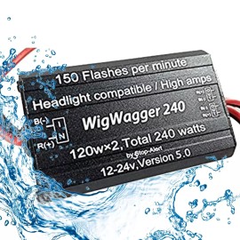 Stop-Alert WigWagger 240 ALTERNATING EMERGENCY POLICE WIG WAG HEADLIGHT FLASHER LED STROBE