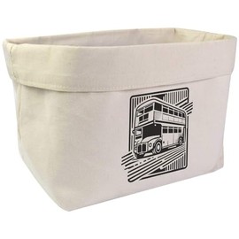 Large 'London Bus' Canvas Organiser/Storage Bag (OR00032537)