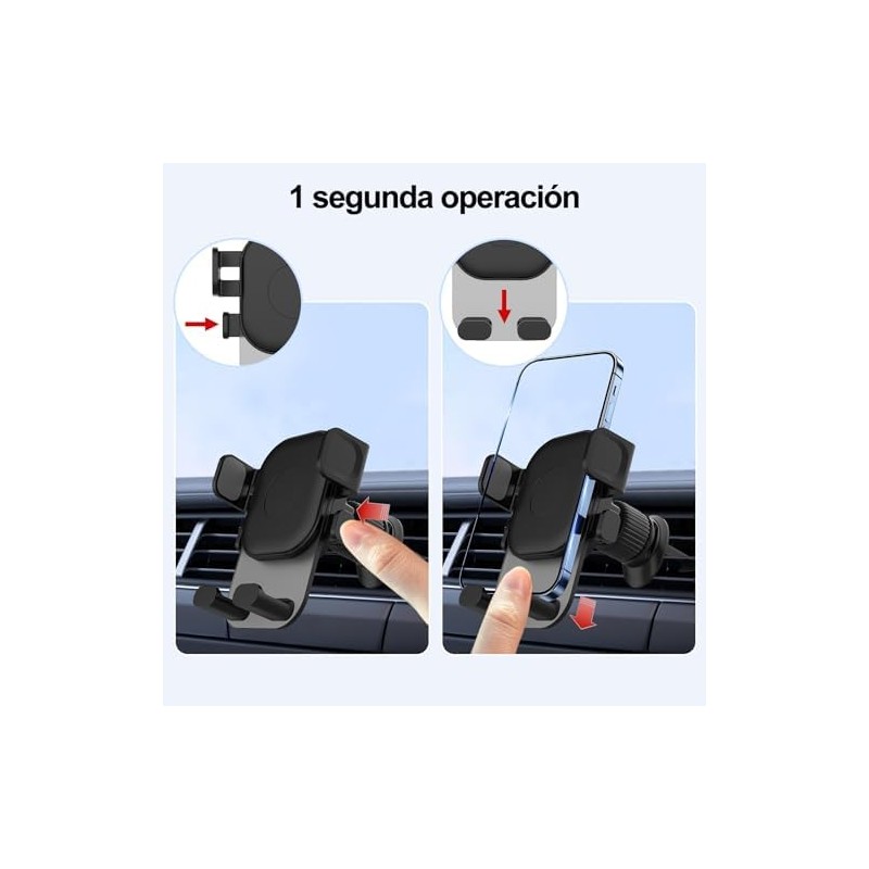 Soporte para Celular Automóvil, Porta Celular para Auto con Gancho