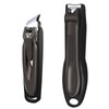 GLAMFIELDS Nail Clipper with Catcher, Large Fingernail Toenail Clipper,Slanted Edge
