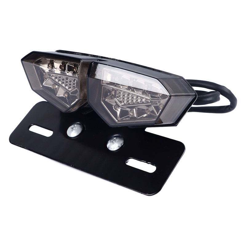 Motorcycle Tail Light Brake Lamp Versatile Retro Style High Brightness