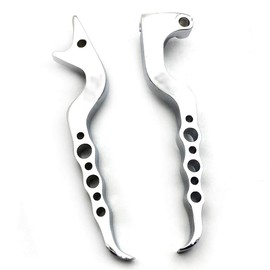 HASkulle New Chrome Billet Brake Clutch Lever for Yamaha YZF R1 Yzfr1 YZF-R1 1998-2003
