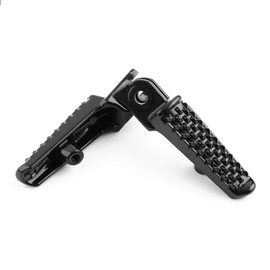 Front Footrests, Front Footrests for Motorcycles, Foot Pegs for Motorcycle Footrests, Front Footrests for Cbr600 F4I Cbr919 Cbr1000 (Black)
