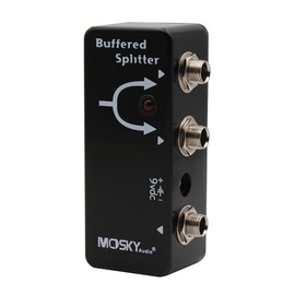 BUFFERED SPLITTER Guitar Effect Pedal Signal Buffer Splitter Dual Clean Buffer Output