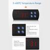 Temperature Controller Digital Display 5‑400℃ Temp Control Thermostat 1 Way