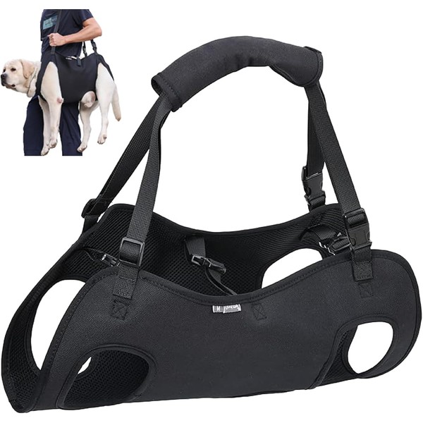 Taicols Dog Lifting Strap, Adjustable Sling for Elderly Dogs with