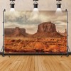 Leowefowa 10x8ft Desolate Desert Photo Backdrop Dark Desert and Mountain
