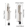 vesaneae Kickdown Door Stop, Heavy Duty Zinc Alloy Easy Step