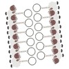 Vaguelly Pack of 24 Key Pendants for Sheep Sheep Key