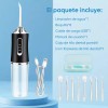 Irrigador Bucal De Dientes Portatil Con Limpiador De Lengua, Incluye